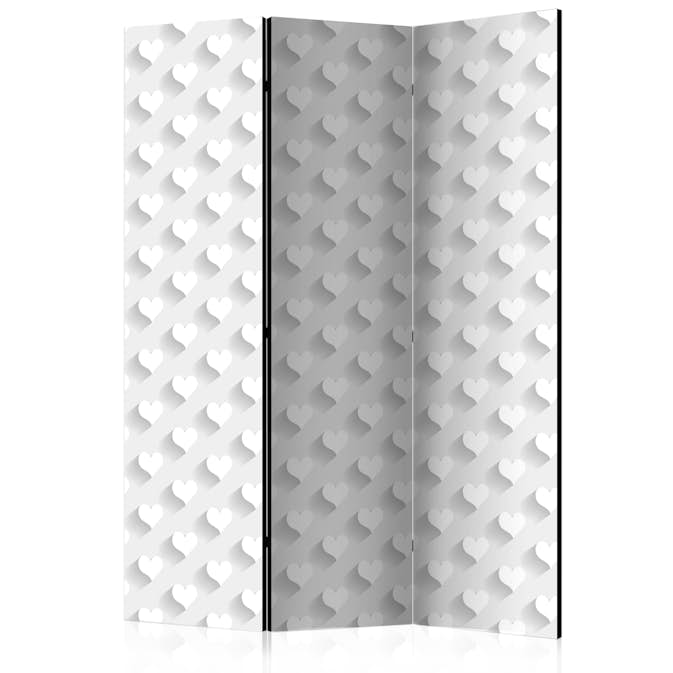 Rumsavdelare Arkiio Grey Hearts 135x172 cm