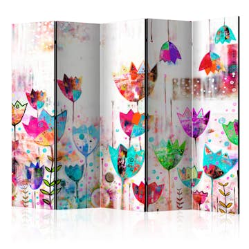 Rumsavdelare Arkiio Colorful Tulips II 225x172 cm