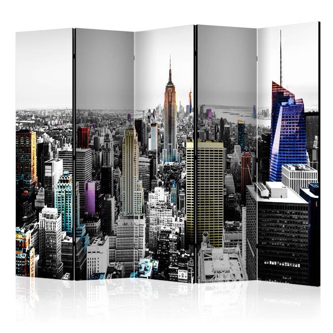 Rumsavdelare Arkiio Iridescent Skyscrapers II 225x172 cm