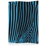 Rumsavdelare Arkiio Zebra Pattern Turquoise 135x172 cm