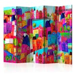 Rumsavdelare Arkiio Rainbow-hued Town II 225x172 cm