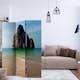 Rumsavdelare Arkiio Rock Formation By Shoreline Andaman Sea Thailand 135x172 cm
