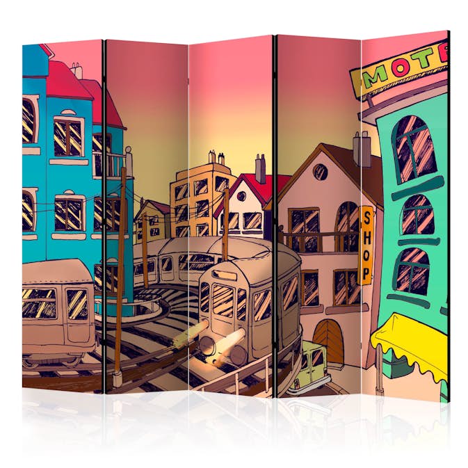 Rumsavdelare Arkiio Morning in a City II 225x172 cm