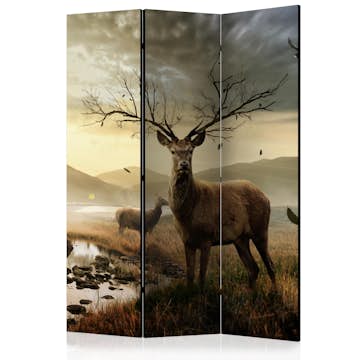 Rumsavdelare Arkiio Deers By Mountain Stream 135x172 cm