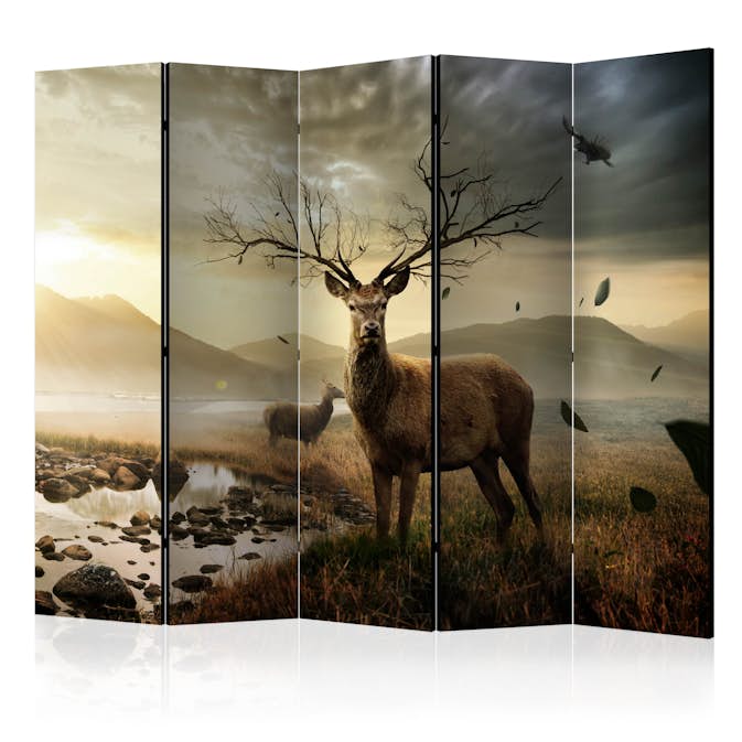 Rumsavdelare Arkiio Deers by Mountain Stream II 225x172 cm