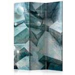 Rumsavdelare Arkiio Concrete Cubes Green 135x172 cm