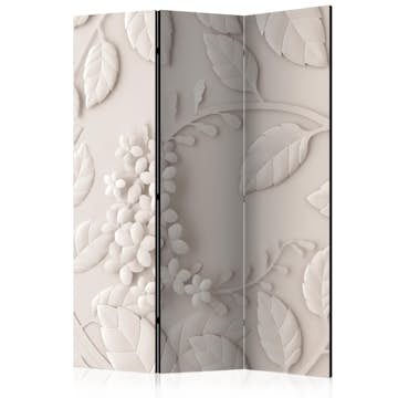 Rumsavdelare Arkiio Paper Flowers Cream 135x172 cm