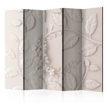 Rumsavdelare Arkiio Paper Flowers Cream II 225x172 cm