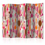 Rumsavdelare Arkiio Cutlery Pink and Violet II 225x172 cm