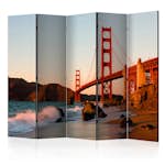 Rumsavdelare Arkiio Golden Gate Bridge Sunset San Francisco II 225x172 cm