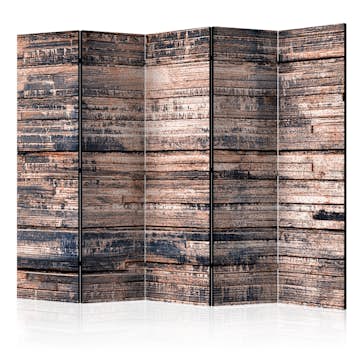 Rumsavdelare Arkiio Burnt Boards II 225x172 cm