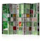 Rumsavdelare Arkiio Emerald Stained Glass II 225x172 cm