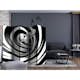 Rumsavdelare Arkiio Twisted In Black and White II 225x172 cm