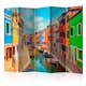 Rumsavdelare Arkiio Colorful Canal in Burano II 225x172 cm