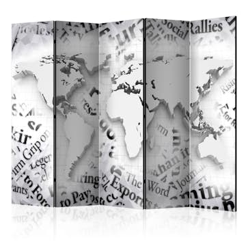 Rumsavdelare Arkiio The World of Newspapers II 225x172 cm