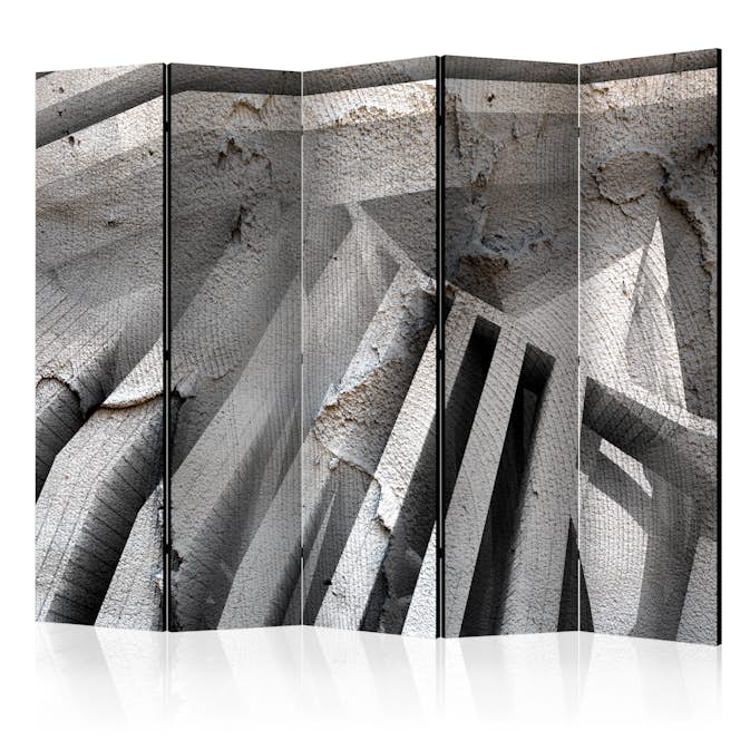 Rumsavdelare Arkiio Beton 3D II 225x172 cm