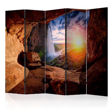 Rumsavdelare Arkiio Cave Seljalandsfoss Waterfall II 225x172 cm