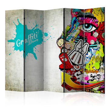 Rumsavdelare Arkiio Graffiti Beauty II 225x172 cm