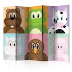 Rumsavdelare Arkiio Cheerful Animals II 225x172 cm
