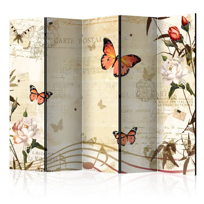 Rumsavdelare Arkiio Melodies of Butterflies II 225x172 cm