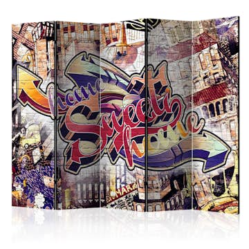 Rumsavdelare Arkiio Cool Graffiti II 225x172 cm