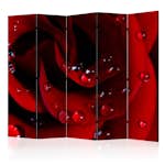 Rumsavdelare Arkiio Red Rose With Water Drops II 225x172 cm