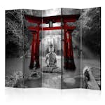 Rumsavdelare Arkiio Buddha Smile Red II 225x172 cm