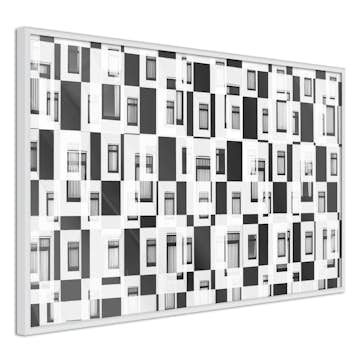 Poster Artgeist Affisch Abstract Windows