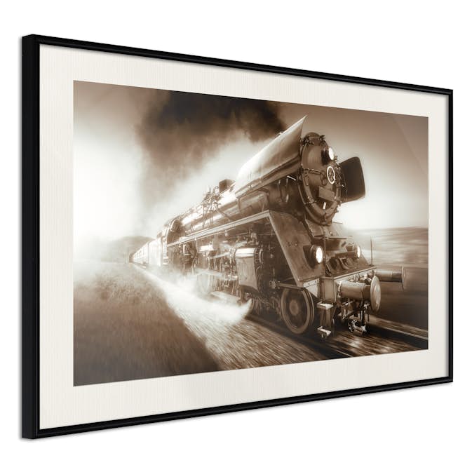 Poster Artgeist Affisch Locomotive