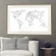 Poster Artgeist Affisch Geometric Map