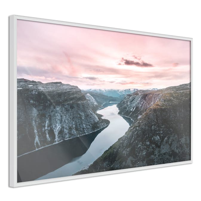 Poster Artgeist Affisch Lake Ringedalsvatnet