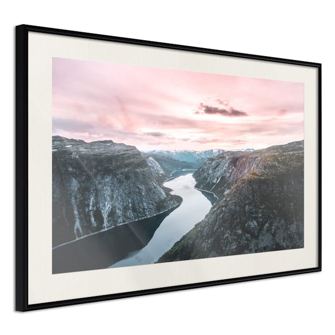Poster Artgeist Affisch Lake Ringedalsvatnet