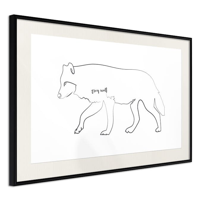 Poster Artgeist Affisch Wolf