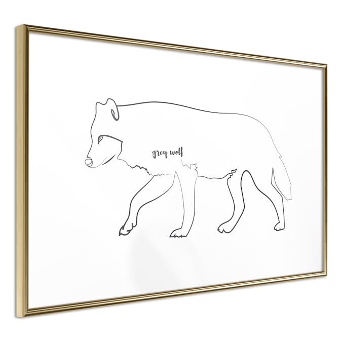 Poster Artgeist Affisch Wolf