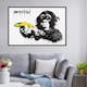 Poster Artgeist Affisch Banana Gun