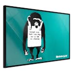 Poster Artgeist Affisch Angry Monkey