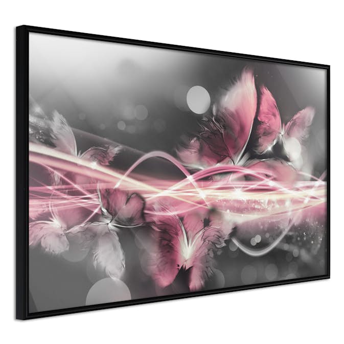 Poster Artgeist Affisch Butterfly Flame