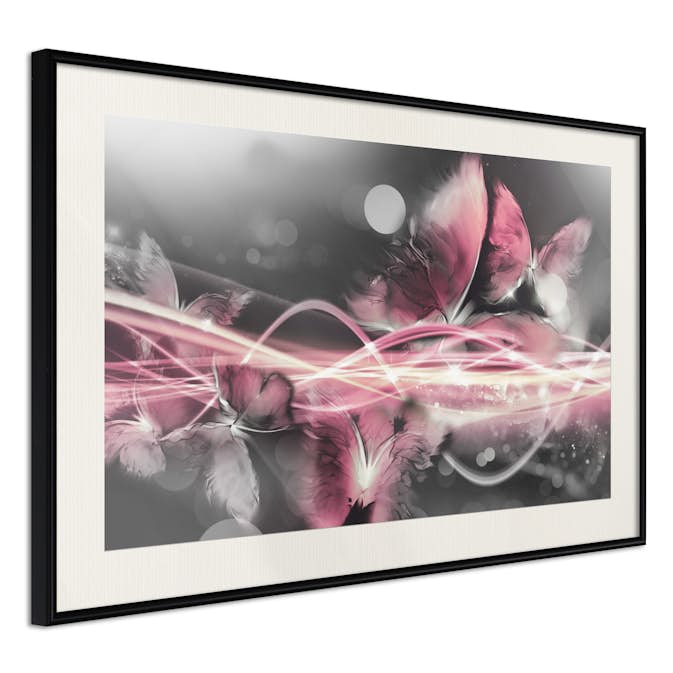 Poster Artgeist Affisch Butterfly Flame