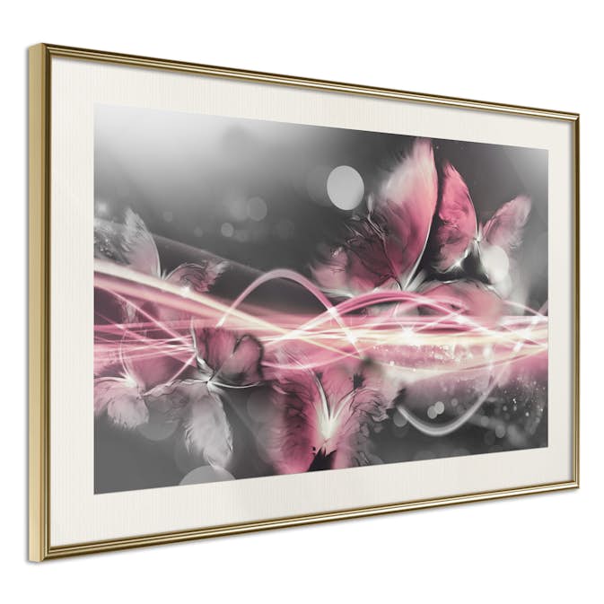 Poster Artgeist Affisch Butterfly Flame
