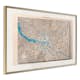 Poster Artgeist Affisch Isometric Map Hamburg