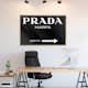 Poster Artgeist Affisch Prada in Black