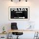 Poster Artgeist Affisch Prada in Black