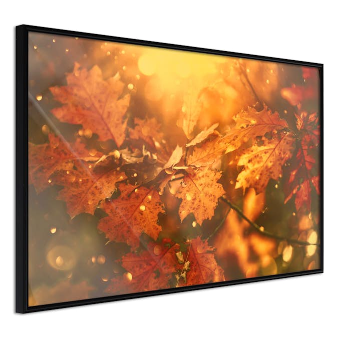 Poster Artgeist Affisch Dancing Leaves