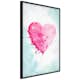 Poster Artgeist Affisch Watercolour Heart