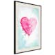 Poster Artgeist Affisch Watercolour Heart