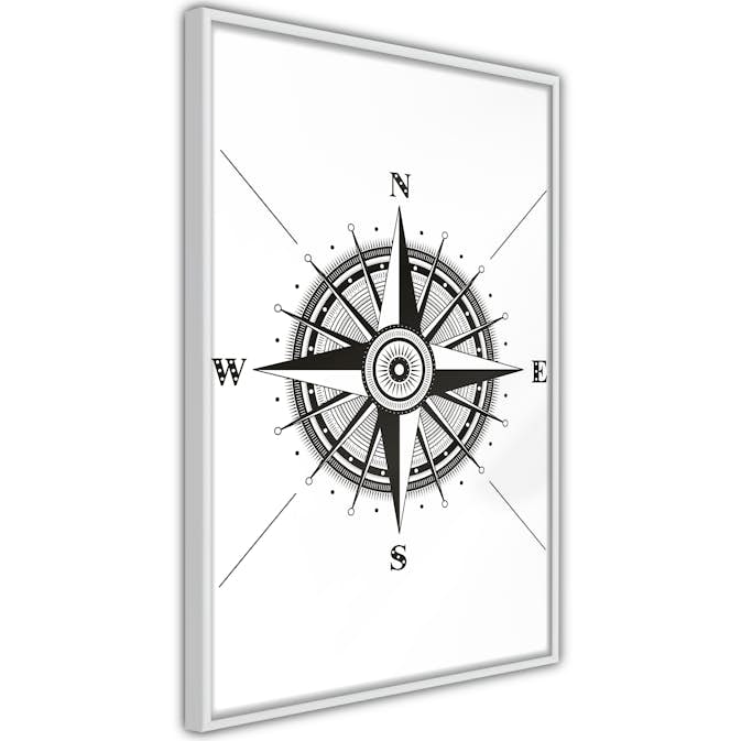 Poster Artgeist Affisch Compass