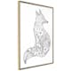 Poster Artgeist Affisch Flower Fox