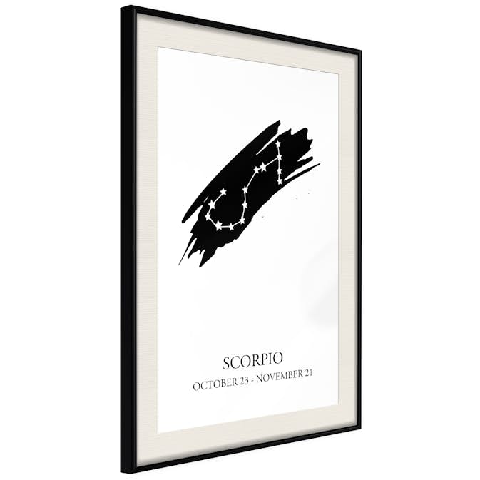 Poster Artgeist Affisch Zodiac Signs Scorpio