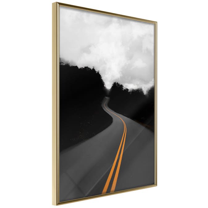 Poster Artgeist Affisch Double Solid Line