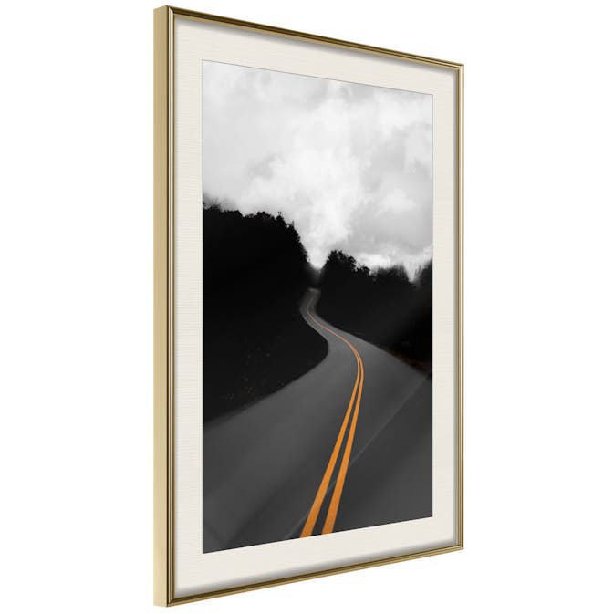 Poster Artgeist Affisch Double Solid Line